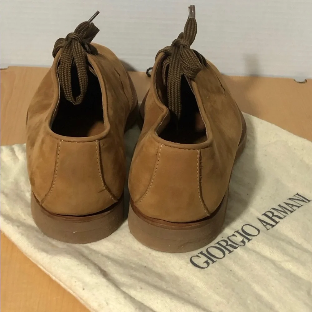 VTG Giorgio Armani Derby's with Dust Bag